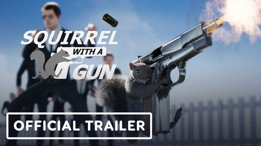 Umm, I'm going to need to play this... immediately. Squirrel with a Gun, character origin trailer, lol! Coming soon to - wishlist it here 👉👉👉