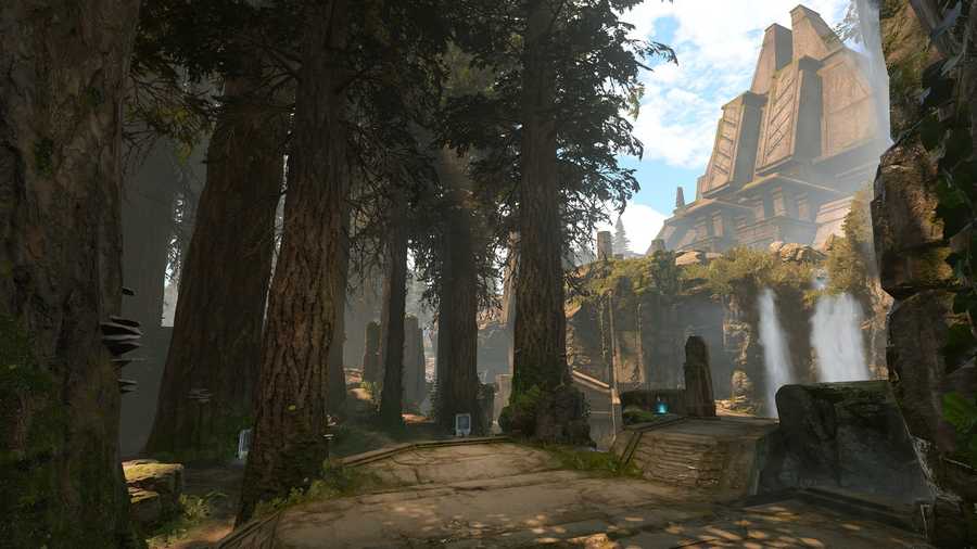 Infinite Season 4 new maps preview includes two new maps: one Arena map (Forest) and one new Big Team Battle map (Scarr), both look absolutely stunning!